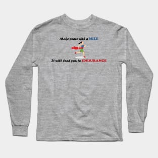 Runners Gaining Endurance Long Sleeve T-Shirt